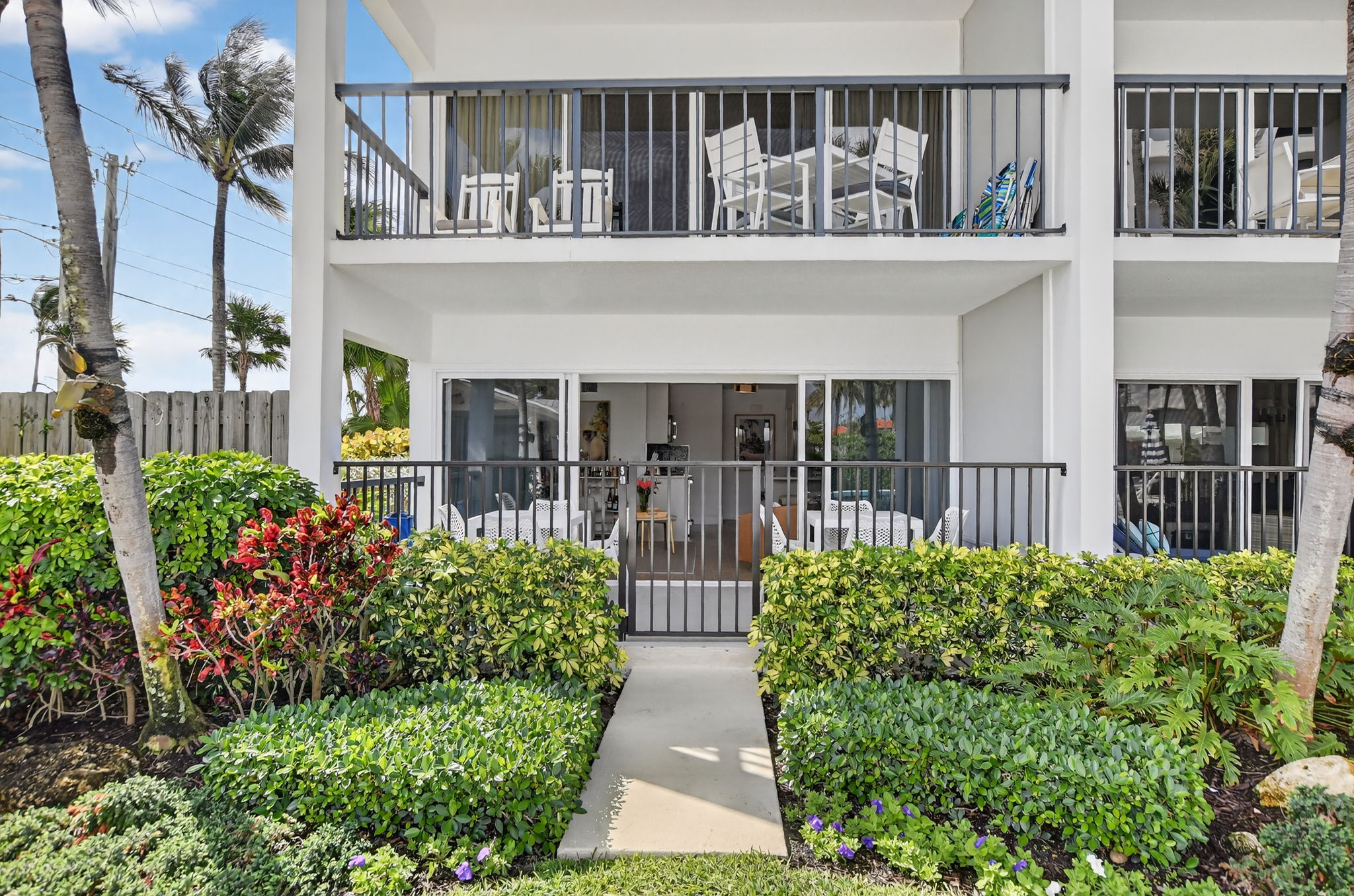 Ground-floor condo with private patio